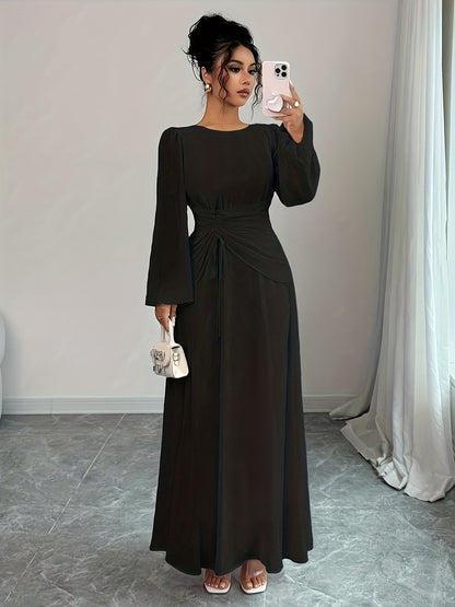 Robe longue élégante de style français