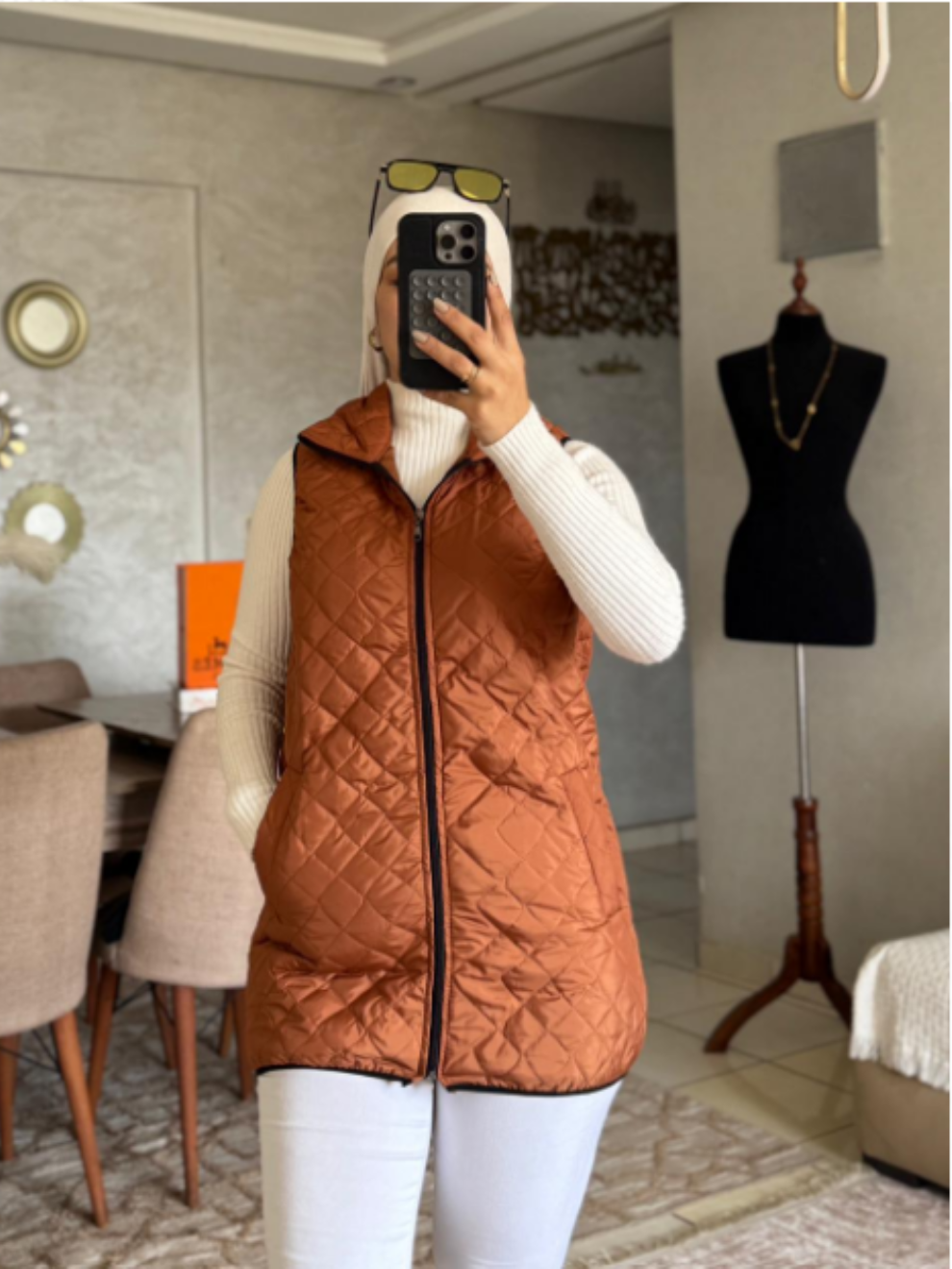 Doudoune Sans Manches Femme Matelassée – Gilet Léger & Élégant