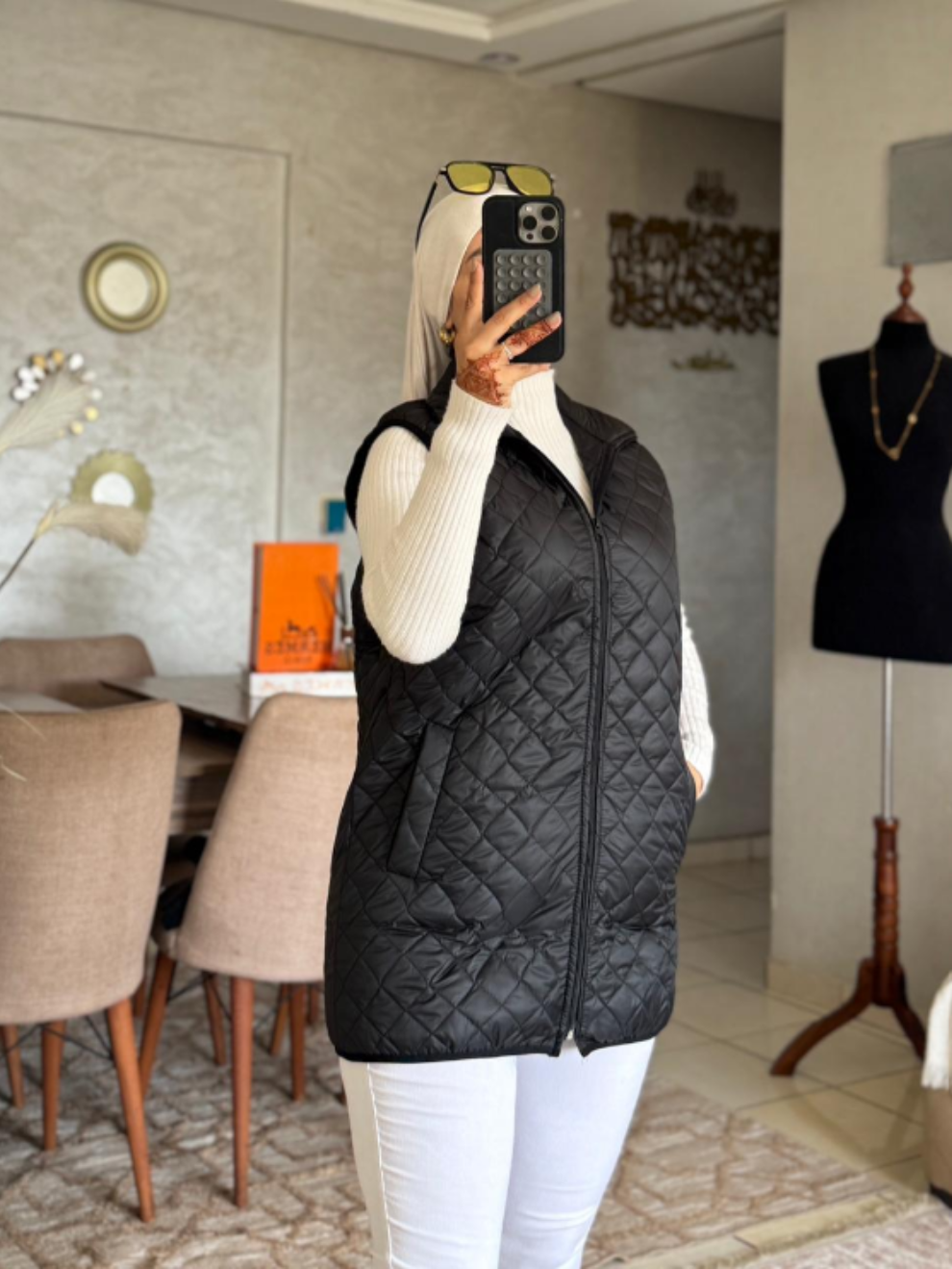 Doudoune Sans Manches Femme Matelassée – Gilet Léger & Élégant
