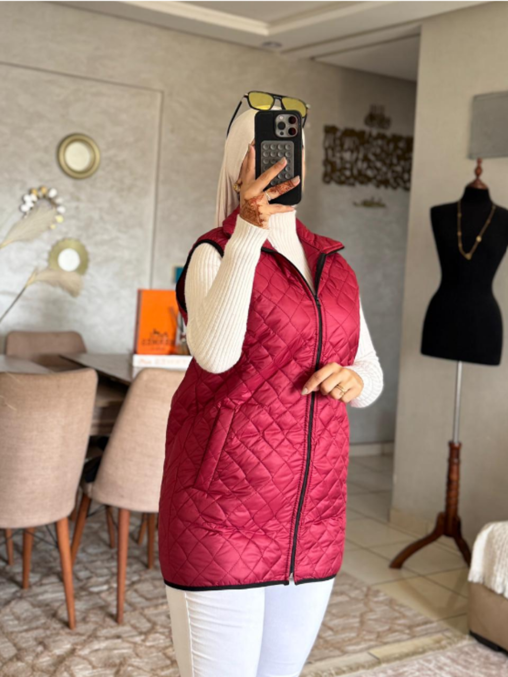 Doudoune Sans Manches Femme Matelassée – Gilet Léger & Élégant