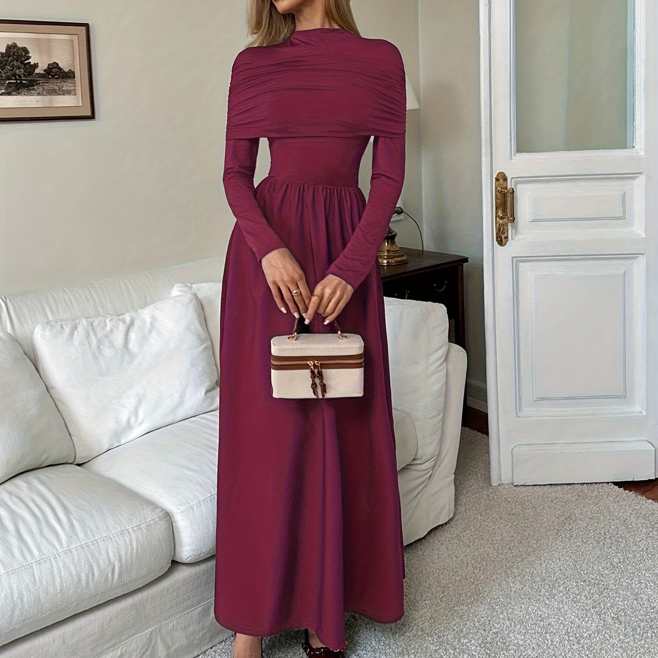 Robe élégante et romantique pour femme