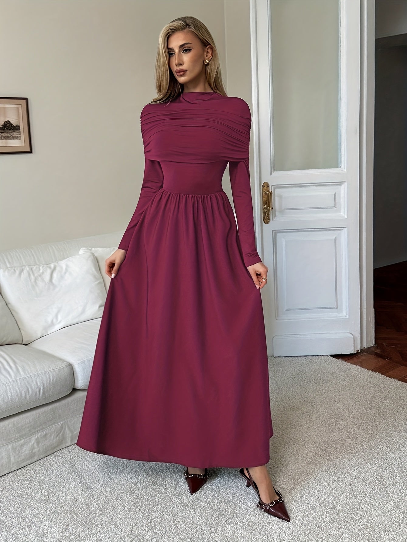 Robe élégante et romantique pour femme