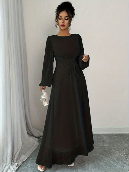 Robe longue élégante de style français